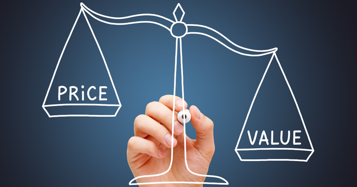 Price vs value